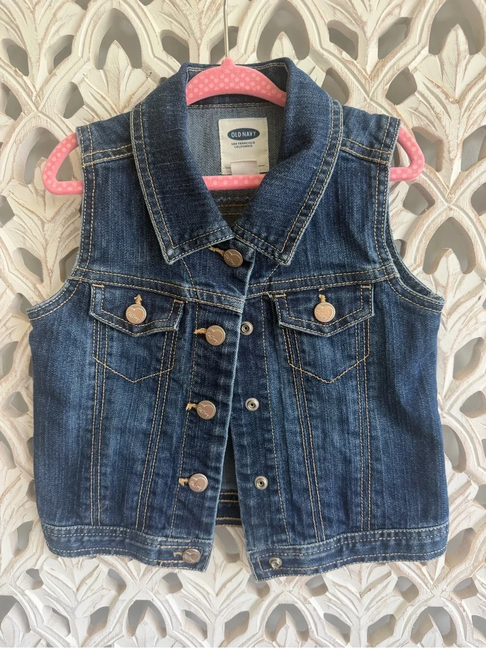 Old Navy Denim Vest, 5T